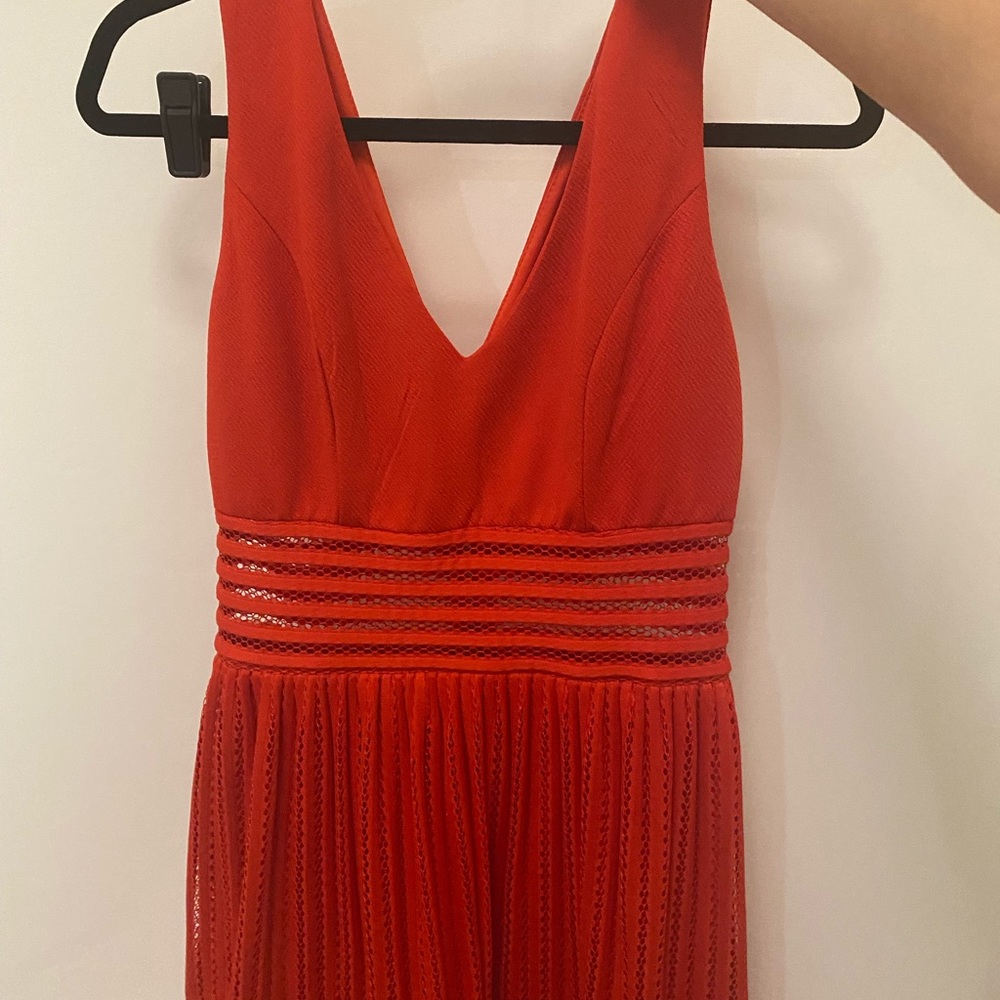 Beautiful red dress
